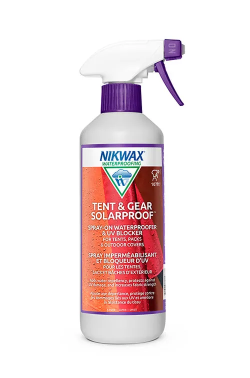  Nikwax Tent & Gear SolarProof Spray On 500ml